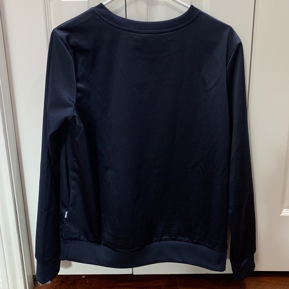 Adidas navy blue long sleeve top shirt - Picture 4 of 7